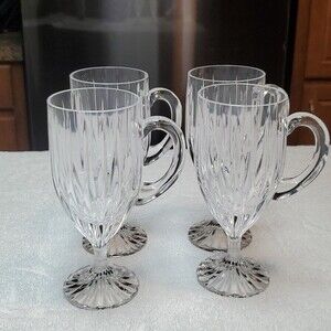 Mikasa PARK LANE Irish Coffee Crystal Glass-Tall-7-3/8 inch.